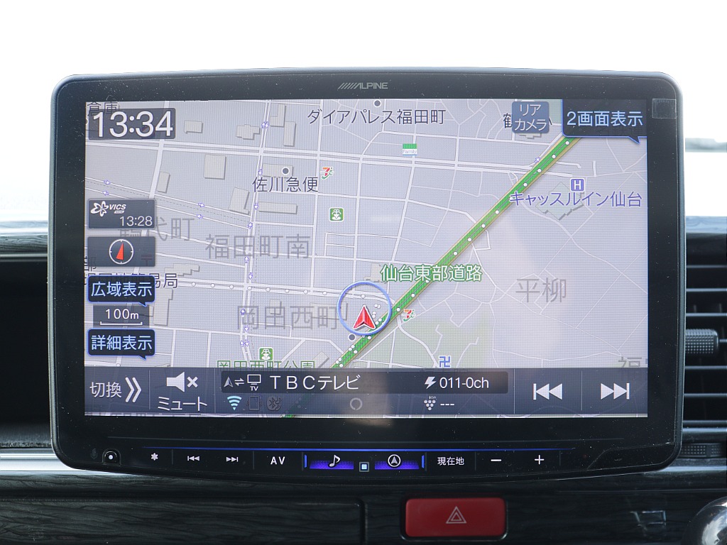 アルパインビックX11インチナビ装着済み！！テレビやナビなどを大画面を見れちゃいます♪