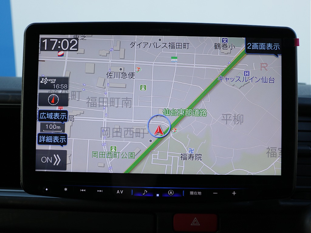 アルパイン製ビックX１１インチナビ装備済み♪