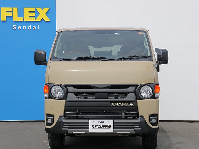 アースカラーパーッケージ　ベージュの前後バンパー同色塗装施し統一感を出し限定感アップ♪