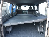 オリジナルベットキットタイプⅡ装着済み！！車中泊やアウトドアにも楽々行けちゃいますね♪