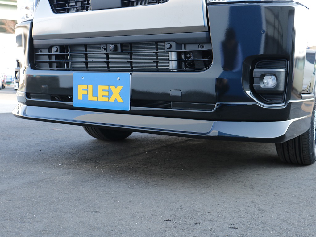 デルフィーノラインフロントスポイラー装着済み！！フェイスが一気に引き締まってかっこよくなります♪