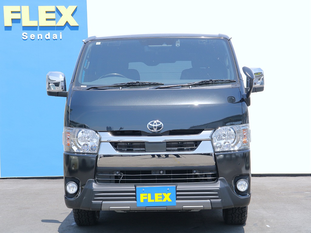 ダークプライムⅡのオフロードカスタム車両が仙台店に入庫いたしました！！車中泊でもお仕事でも大活躍！！