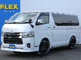 トヨタ&nbsp;ハイエースバン&nbsp;5D2.8DTスーパーGLダークプライムⅡL 4WD&nbsp;ベットキット フローティングナビ付&nbsp;宮城県