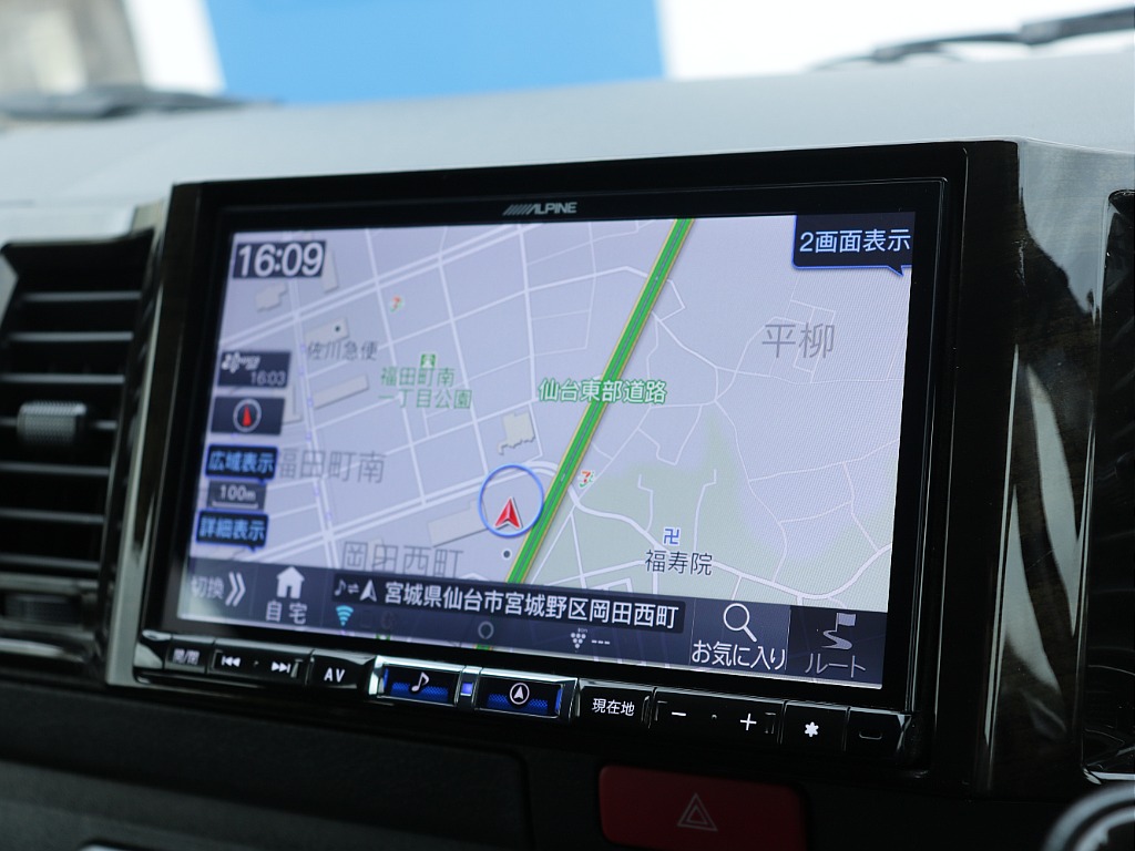 トヨタ&nbsp;ハイエースバン&nbsp;5D2.8DTスーパーGLダークプライムⅡL 4WD&nbsp;ビックX8インチナビ＆ベットキット付き&nbsp;宮城県の詳細画像&nbsp;その14
