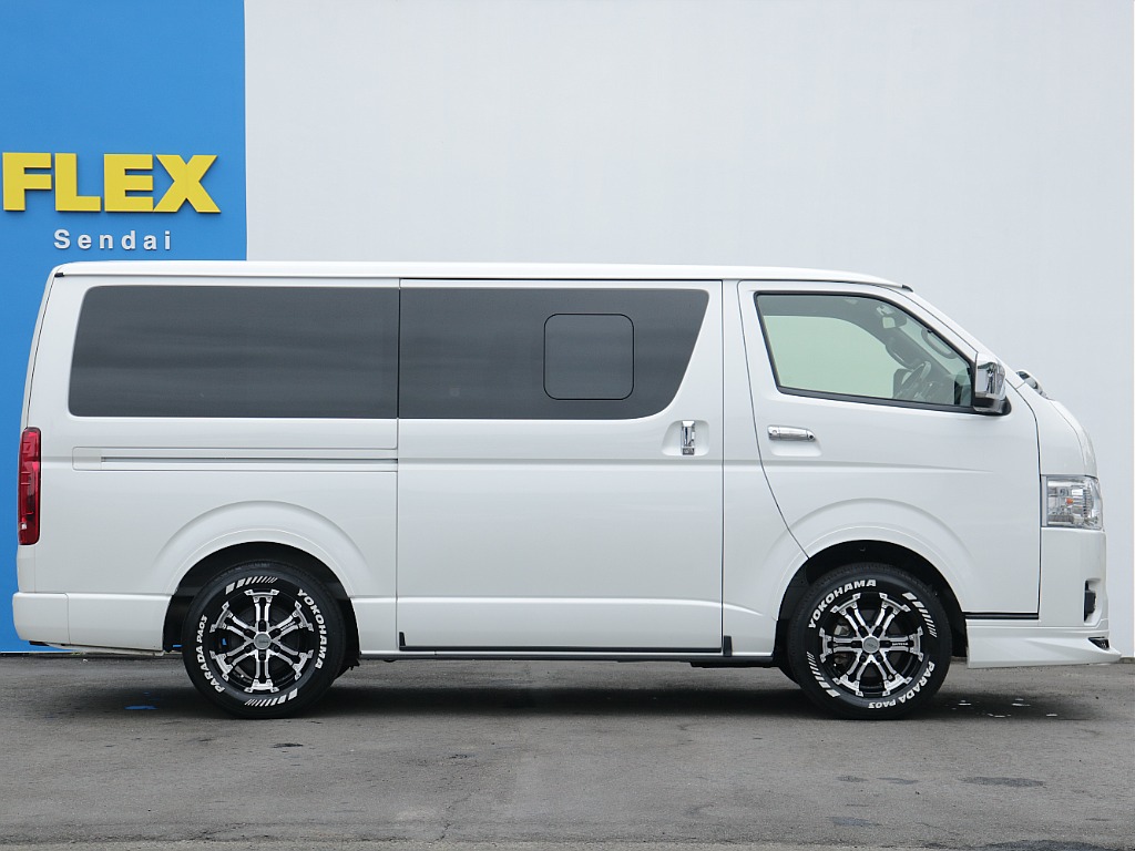 トヨタ&nbsp;ハイエースバン&nbsp;5D2.8DTスーパーGLダークプライムⅡL 4WD&nbsp;ビックX8インチナビ＆ベットキット付き&nbsp;宮城県の詳細画像&nbsp;その7