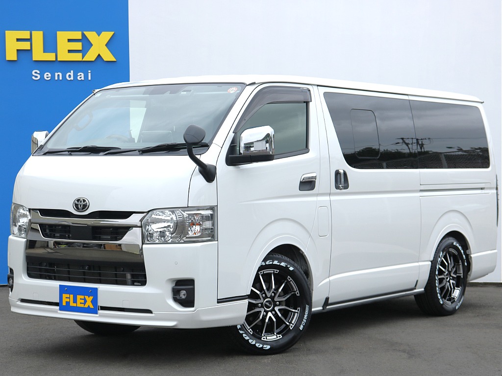 トヨタ&nbsp;ハイエースバン&nbsp;5D2.8DTスーパーGLダークプライムⅡL 4WD&nbsp;&nbsp;宮城県