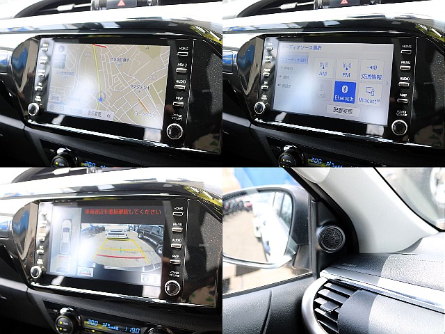 8インチディスプレイオーディオ、マルチテレインモニターが標準装備となります！車両が大きいと不安な方も駐車の際安心ですね！