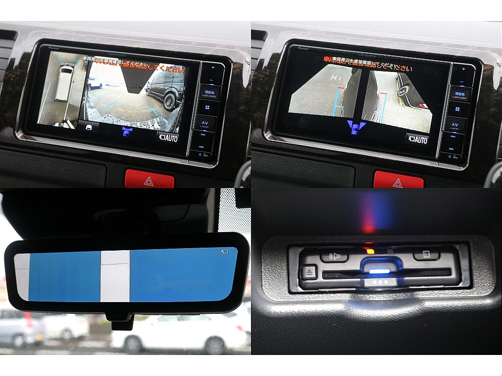 パノラミックビューモニター＆デジタルインナーミラーで車両の周囲や後方の安全確認を映像でサポートしてくれます♪