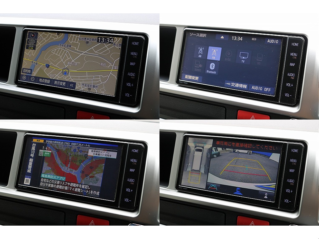 トヨタ純正SDナビ＆バックカメラが装着済みです♪