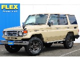 トヨタ ランドクルーザー70 70 5ドア4.2ディーゼル LX 4WD 走行17.1万km ブラV＆KO2 純正ナロー 宮城県