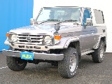 トヨタ ランドクルーザー70 70 3ドア4.2ディーゼルZX FRPトップ4WD 走行12.4万m 新品フェイス 新品70バンパー 宮城県