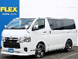 トヨタ ハイエースバン 5D2.8DTスーパーGLダークプライムⅡL 4WD 登録済未使用車 ライトカスタム 宮城県