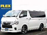 令和5年ハイエースVスーパーGL5人乗りディーゼル4WD、綺麗なワンオーナー車！カスタム済みですぐに乗り出せる一台です。