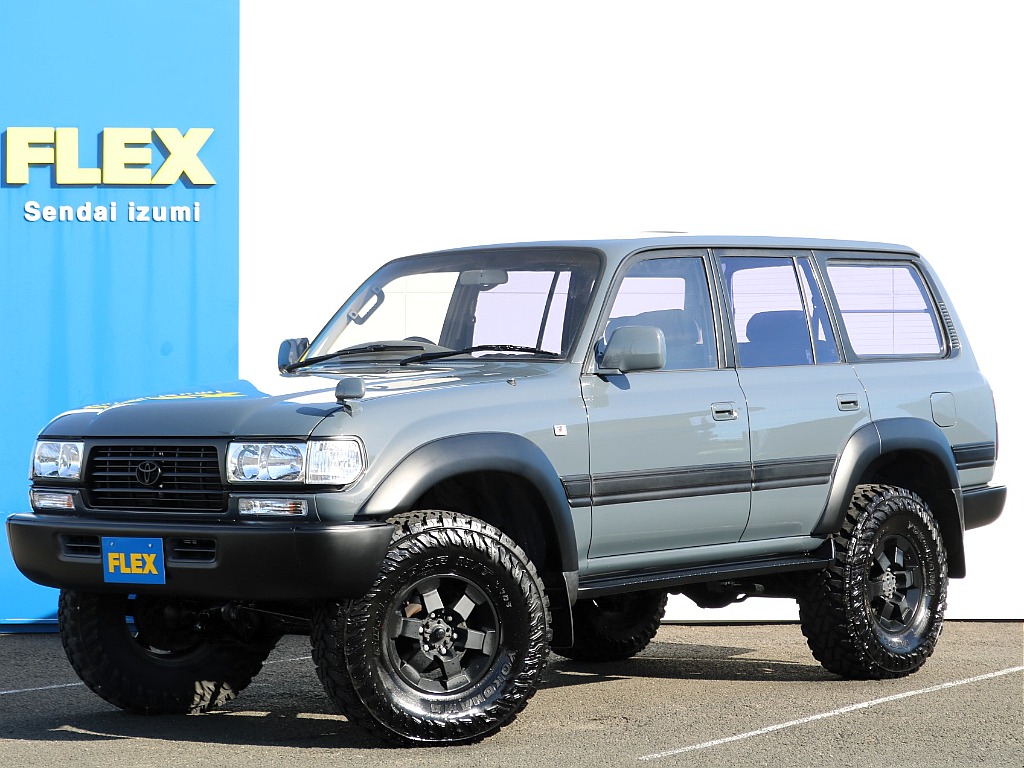 トヨタ ランドクルーザー80 バン4.2DT VXリミテッド 4WD NEWペイントアッシュカラー1M2 宮城県