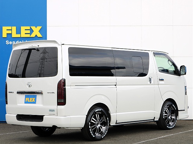 FLEXオリジナルパーツを沢山盛り込んだ一台が完成です！
