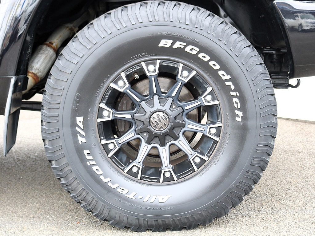 MGモンスター16インチAWにBFグッドリッチ315/75R16タイヤが装着済です！
