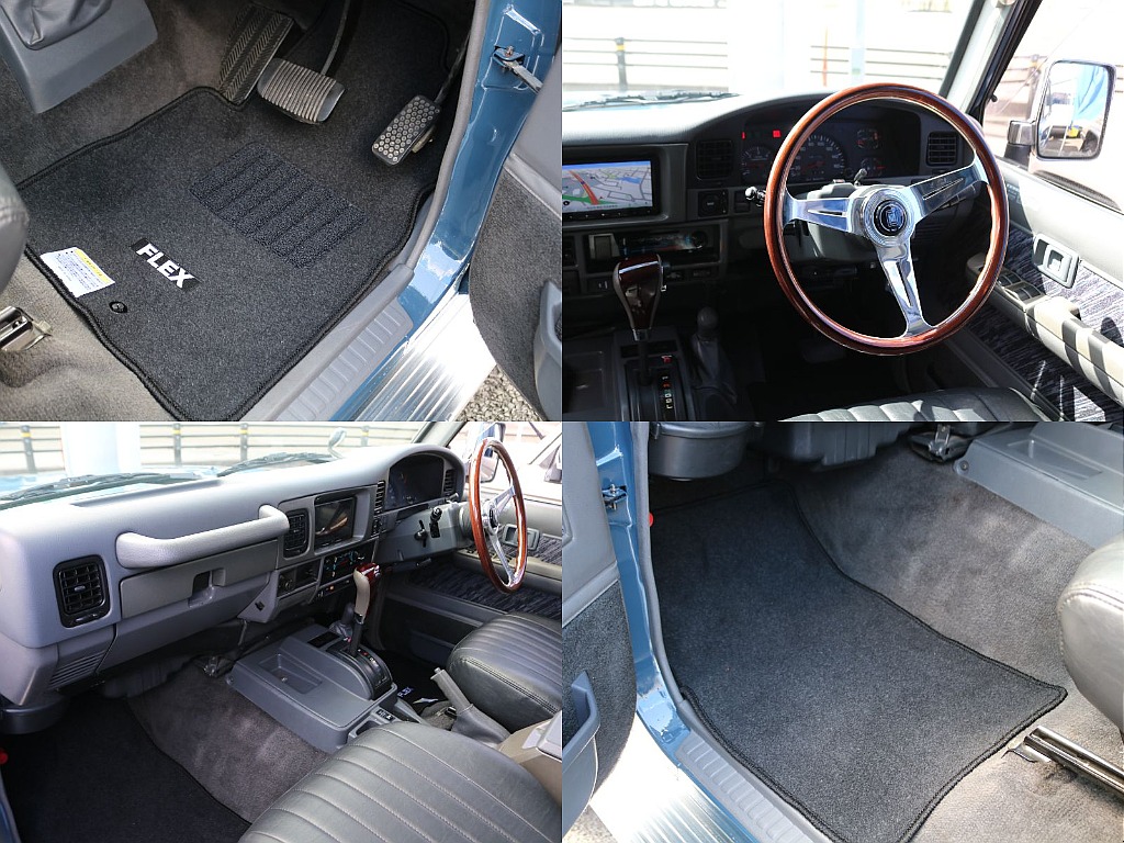 ウッドシフトノブやFLEXオリジナルのフロアマットも新品装着と盛りだくさんの車両になっております！