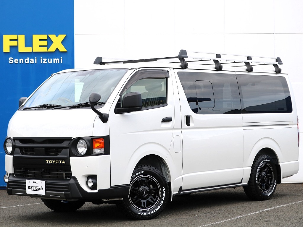 令和2年ハイエースVスーパーGL5人乗り特別仕様車ダークプライム2ディーゼル4WDワンオーナー車！Re Classicフェイス！