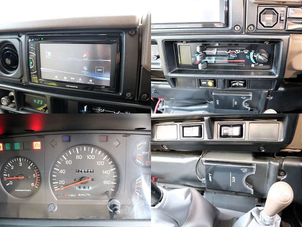 低走行17.6万㎞台！ETC車載器も装着されております！