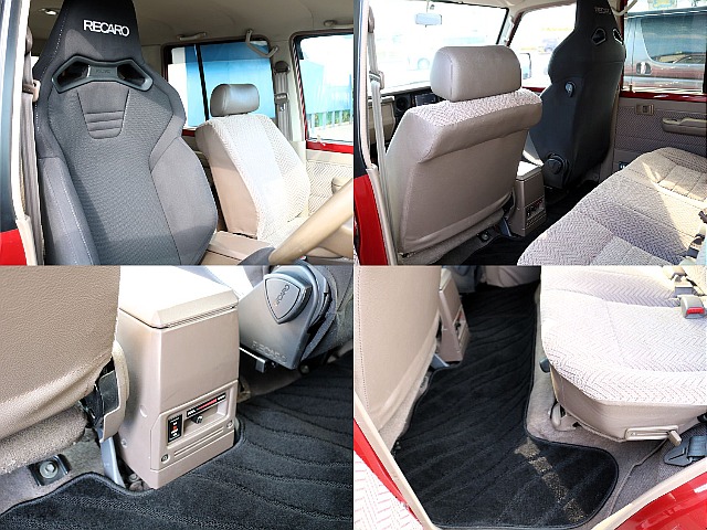 RECAROセミバケットシートを新品装着！メーカーオプションのリヤヒーターも装着されております！