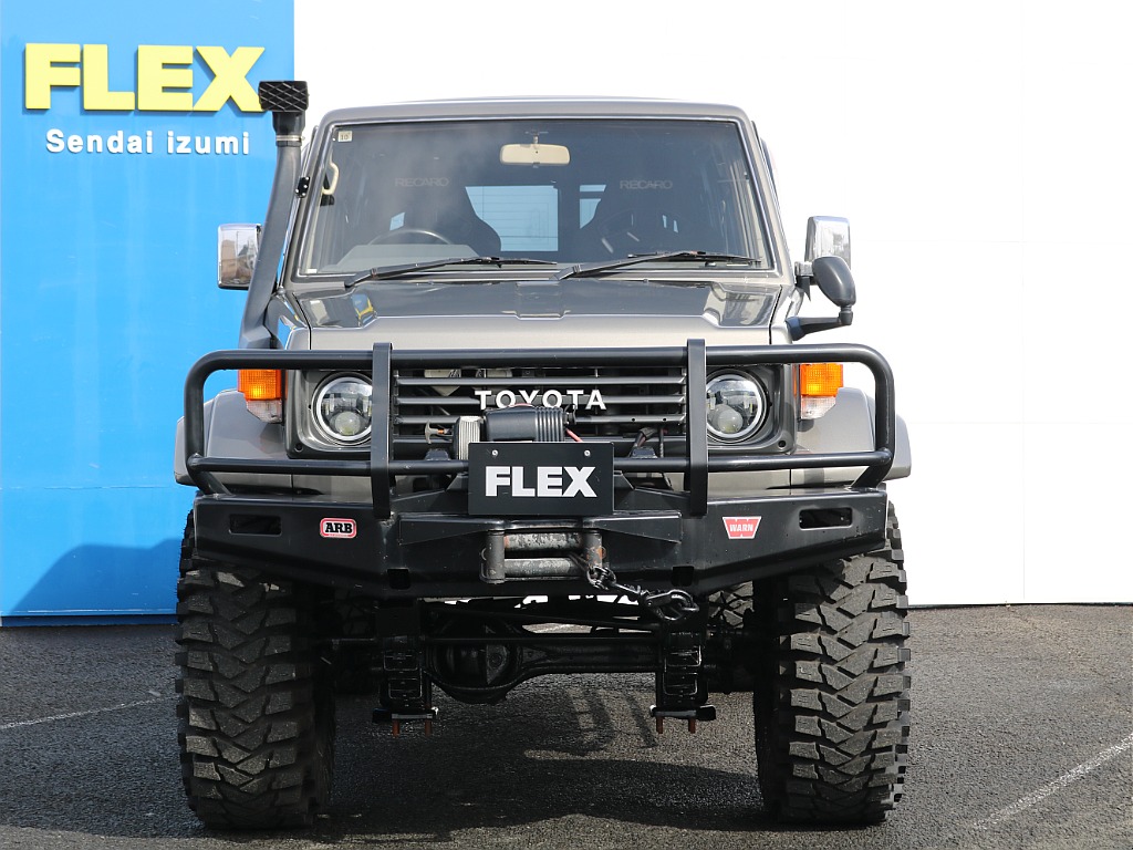 ＦＬＥＸグループは「すべての人に愛車を」をコンセプトに車種別に全国展開中！愛車と一緒に、ライフスタイルを充実させてもらいたいという思いで、ランクル仙台泉店では皆様のご要望になんでもお応えします♪