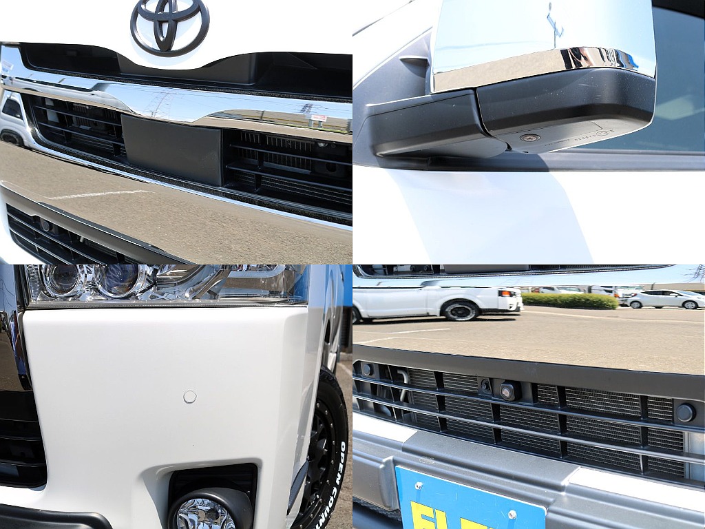 コーナーセンサーやミリ波レーダー、フロントカメラ等安心して運転する事が出来ます！