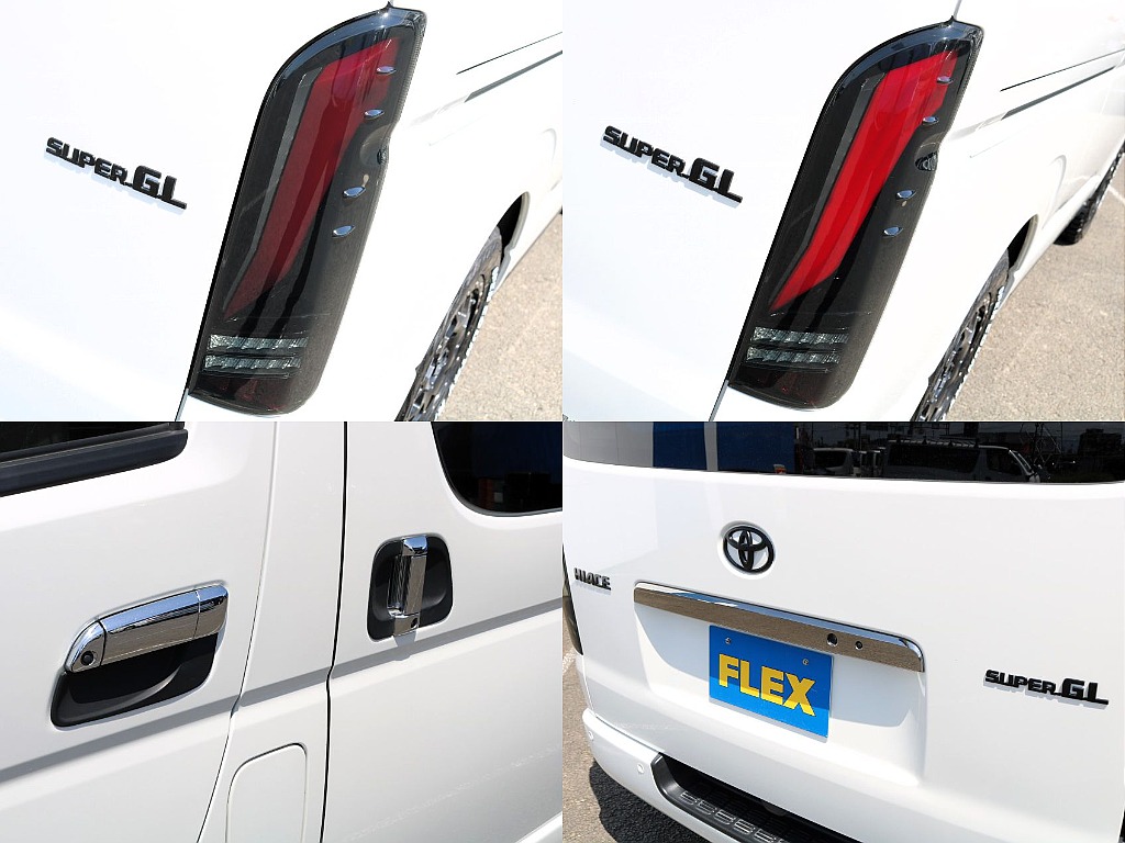 テールランプはFLEX新作のオメガLEDテールランプをお取付！