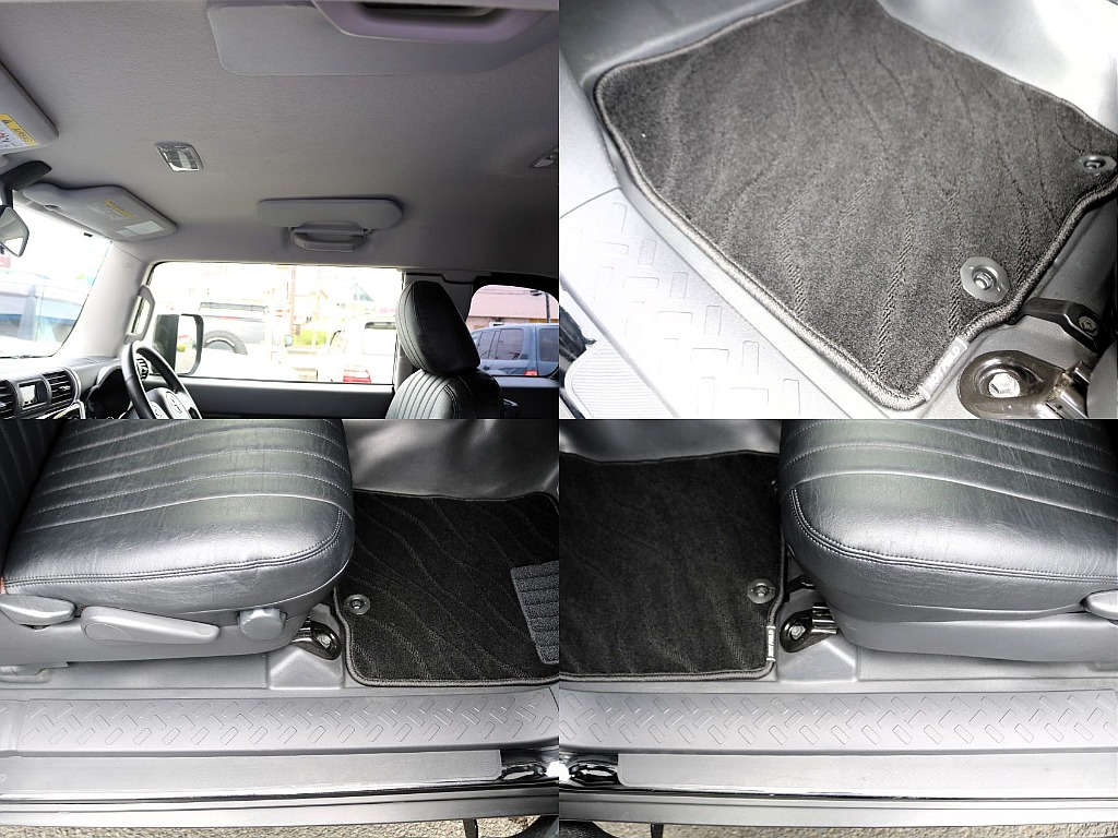 社外のフロアマットを新品装着！画像からも車両自体のコンディションの良さを感じていただければと思います♪