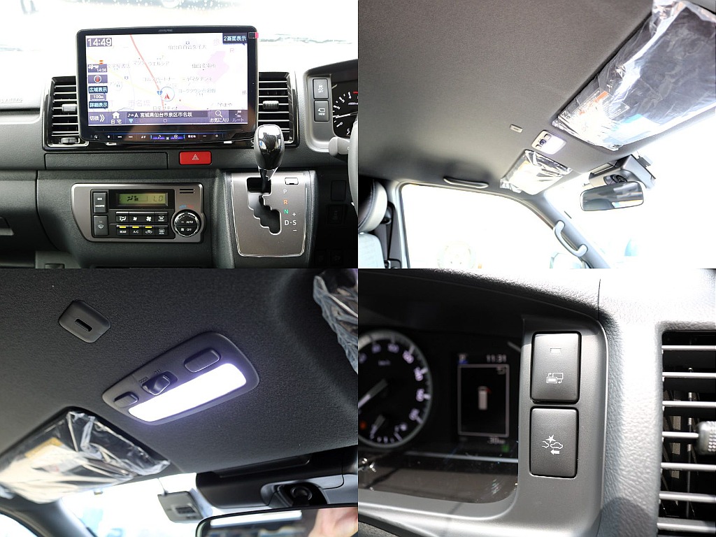 アルパインBIGXを惜しみなく装着！室内灯もLEDに変更しております！トヨタセーフティーセンス付車両になります！