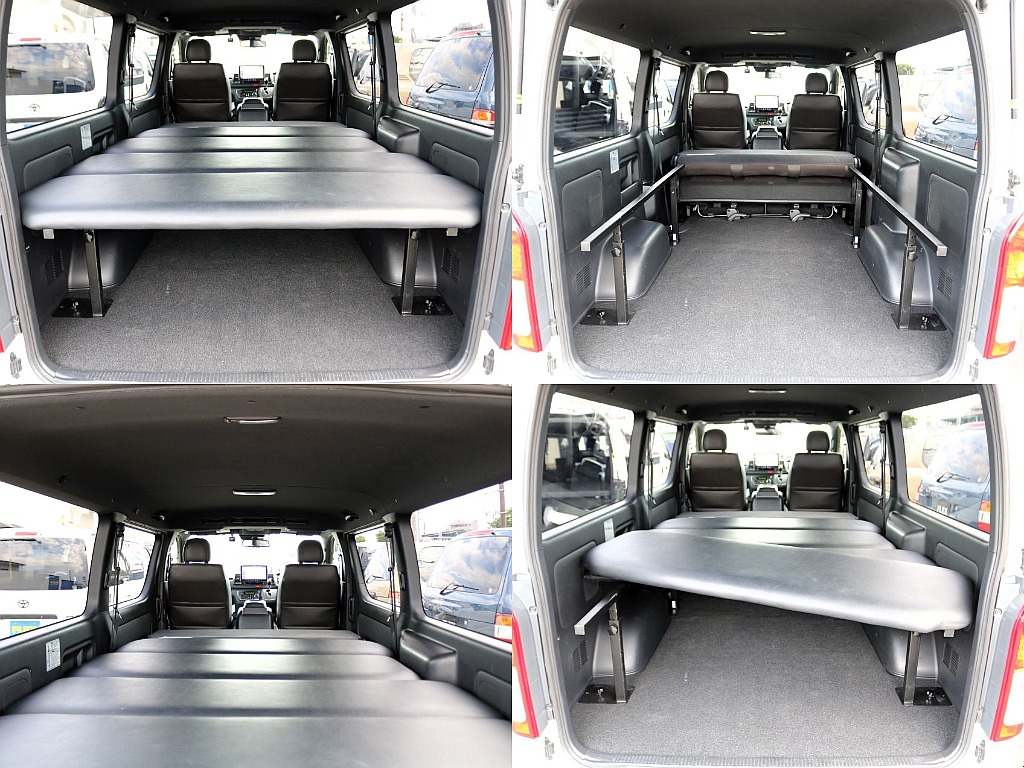 四分割のベットキット！車中泊するもよし、荷物も積むも良し大活躍間違いなし！