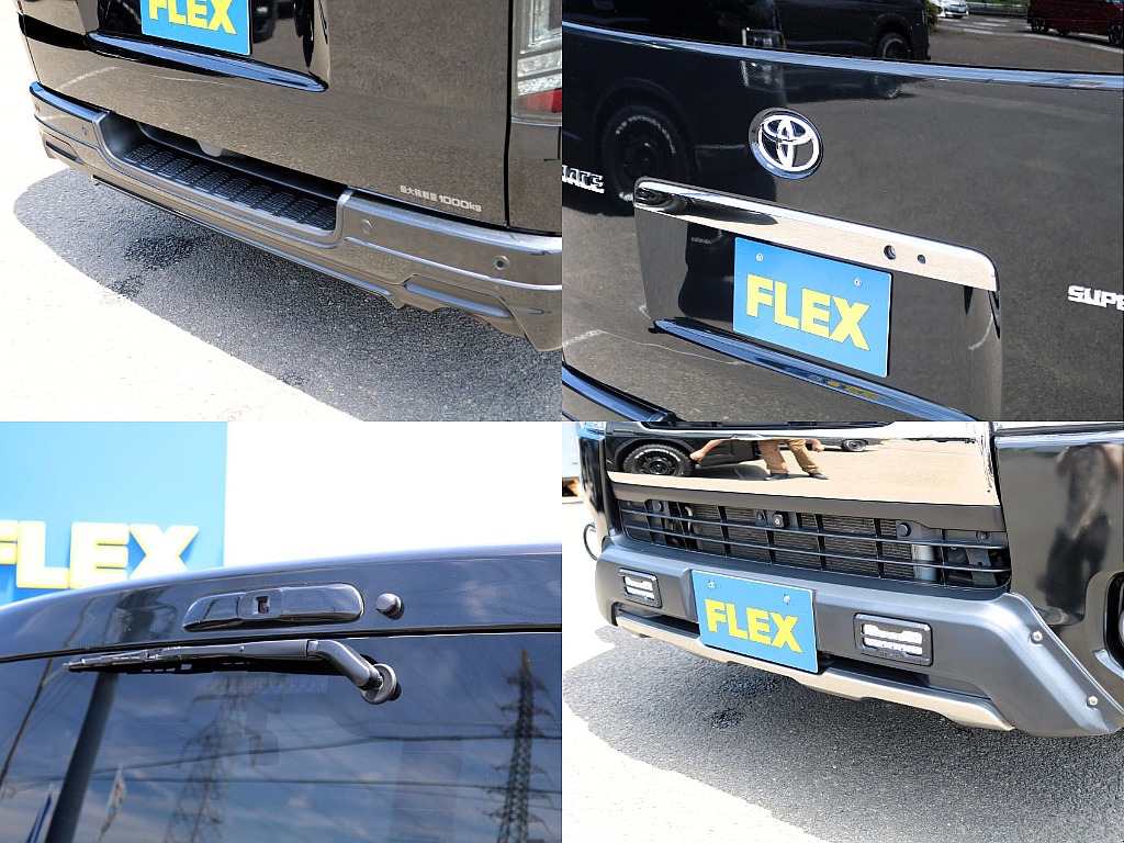 TRDのフロントスポイラー、リアバンパースポイラーが装着済みです！