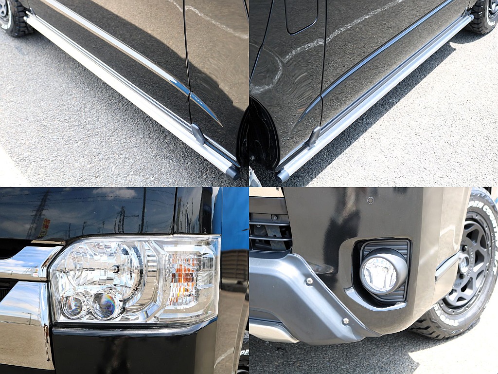 メーカーオプションのLEDヘッドランプ！TRDのサイドステップも付いております！