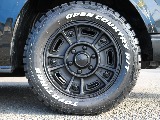 タイヤ＆ホイールはBJ MEXICAN16インチAWにオープンカントリータイヤを装着！