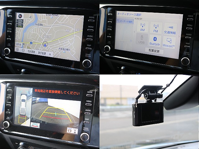 専用の８インチディスプレイオーディオ！パノラミックビューモニターも標準装備になっております♪