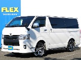 令和3年式ハイエースバン！スーパーGL ダークプライムⅡで人気のディーゼルバン４WD!各所カスタムされた車両が入庫したしました！