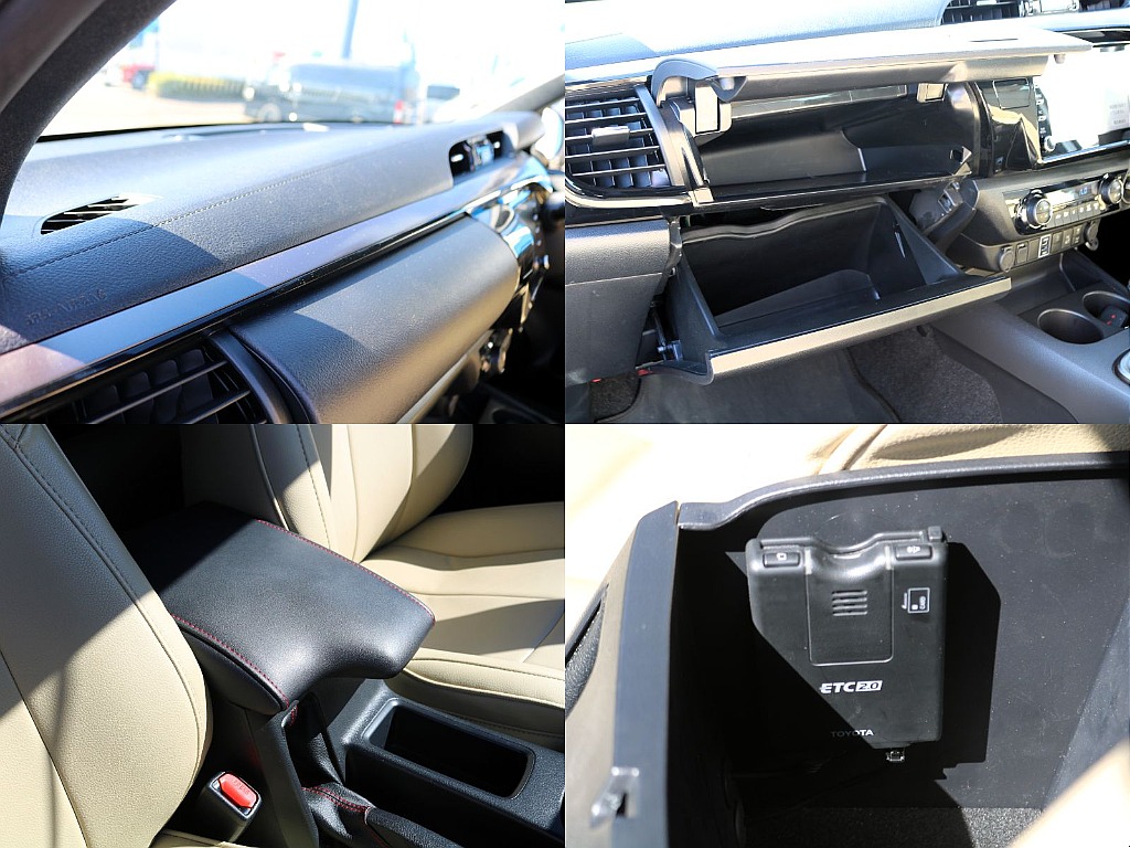 コンソールBOX内にはETC車載器2.0が装着済です！