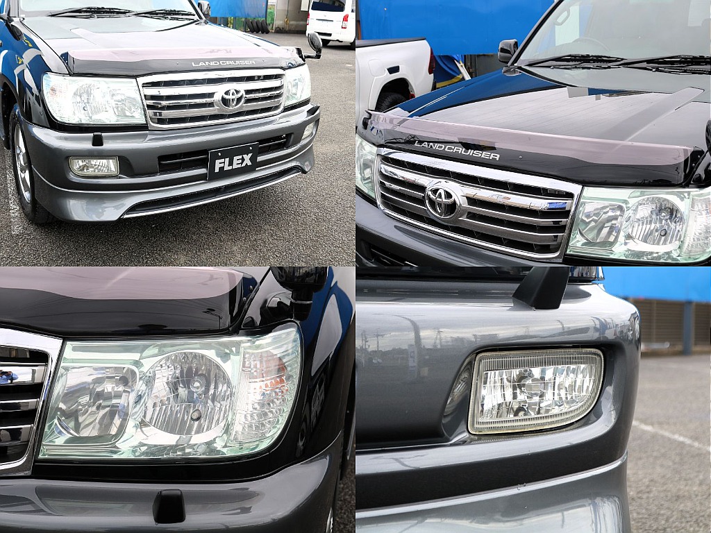 純正オプションのバグガードもTOYOTAの文字がしっかり残っており、装着してからの経過年数を感じさせない位、程度が良いです♪
