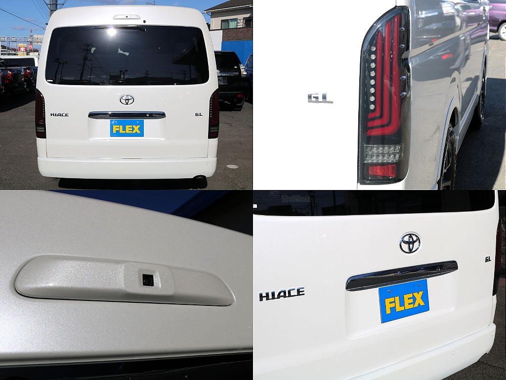 ULTIMATE TYPE2LEDテールランプを装着済みです♪メーカーオプションのデジタルインナーミラーも装備済み♪