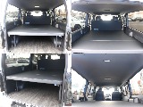 荷室にはベッドキットを装着済みです！車中泊やお昼寝など考えるだけでワクワクしますね♪