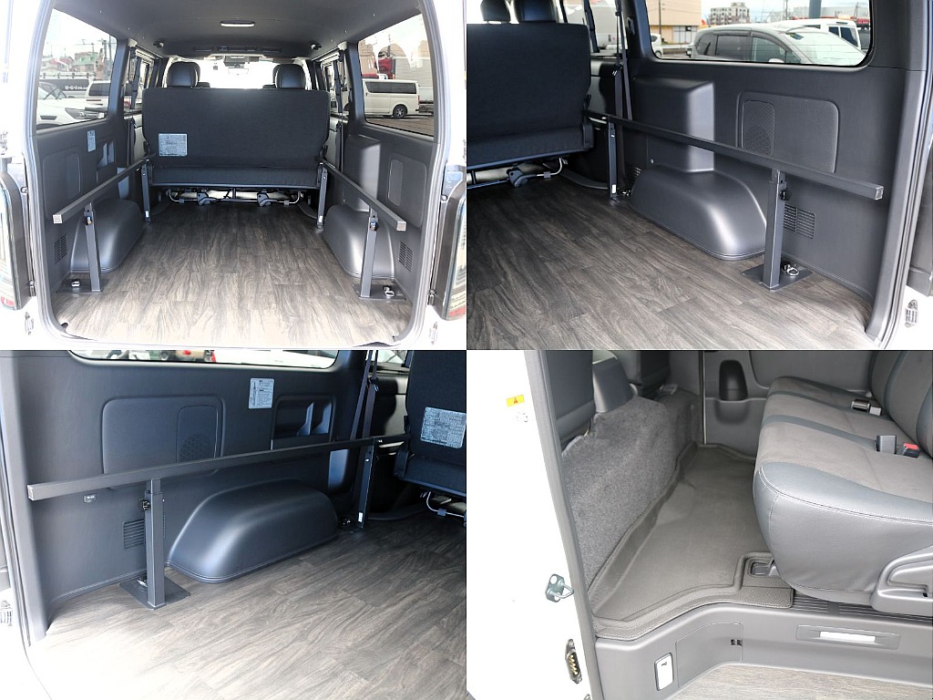 荷室にはカーゴマットを装着済みです♪見た目はもちろんですがお手入れのしやすさも優れております♪