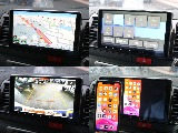 ナビはカロッツェリア9インチフローティングナビをお取付しております！HDMIポートも装着済みですので携帯の画面を映し出すこともできます！