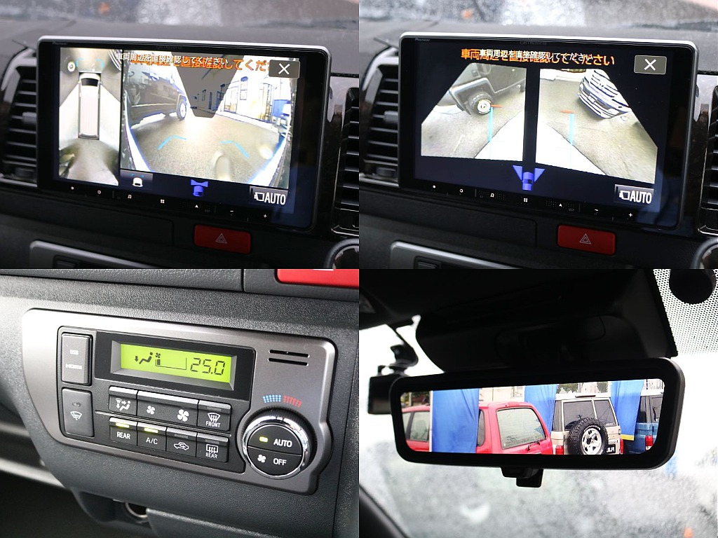 デジタルインナーミラーも装備されていますので、荷物をたくさん積んでも安心ですね♪