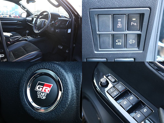 各所GRロゴがあしらわれており高級感を感じさせます♪