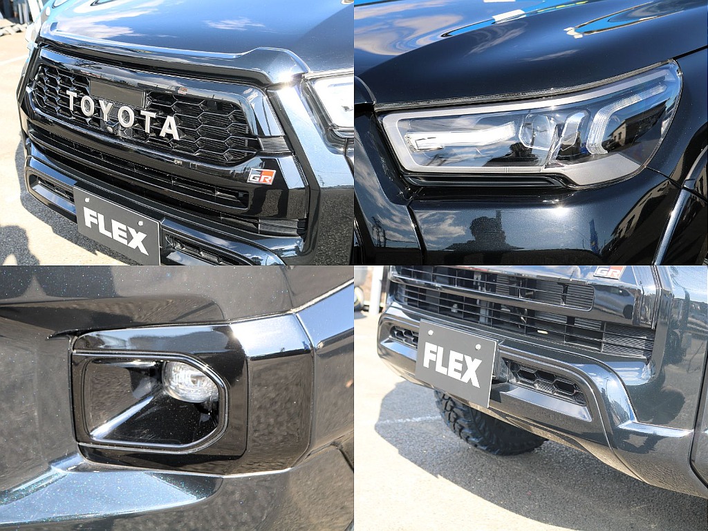 グリル、バンパー、ヘッドライト、フォグランプはすべてGR-S専用装備になります♪XやZグレードから意匠変更されており他とは違ったカッコよさがあります！