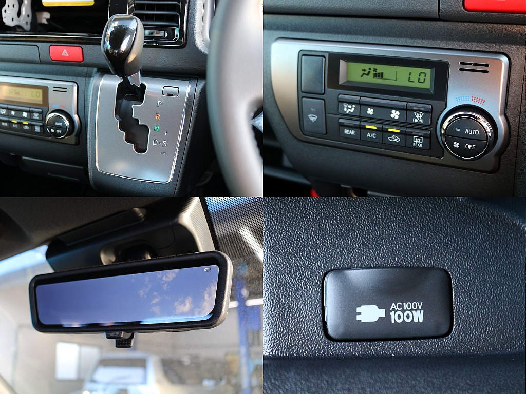 デジタルインナーミラーも装備済みです！荷物をたくさん積んでも安心です♪