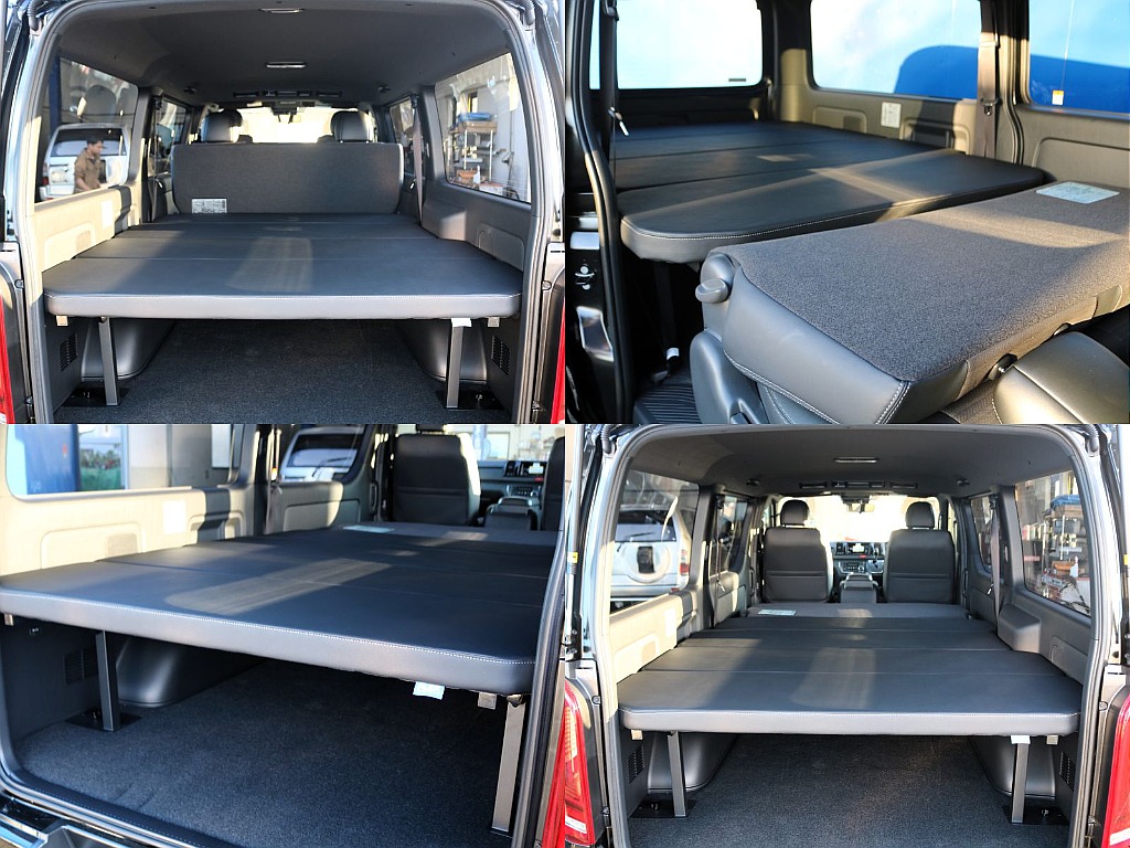 「67 ROKU NANA」のTYPE2ベッドキットを装着済みです♪車中泊も楽しくなります♪