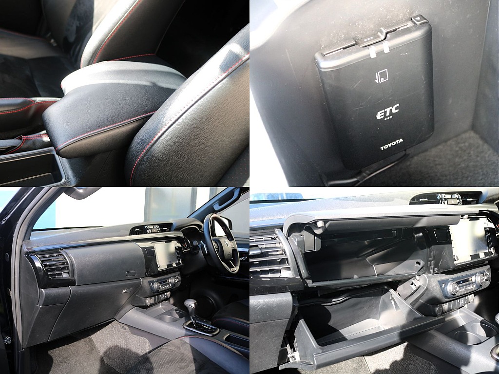 グローブボックス内にETC車載器が装着済みです♪