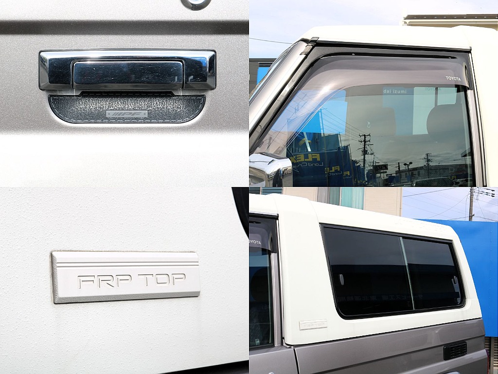 ドアハンドルプロテクターも装着済みです♪FRPトップも状態良好です♪