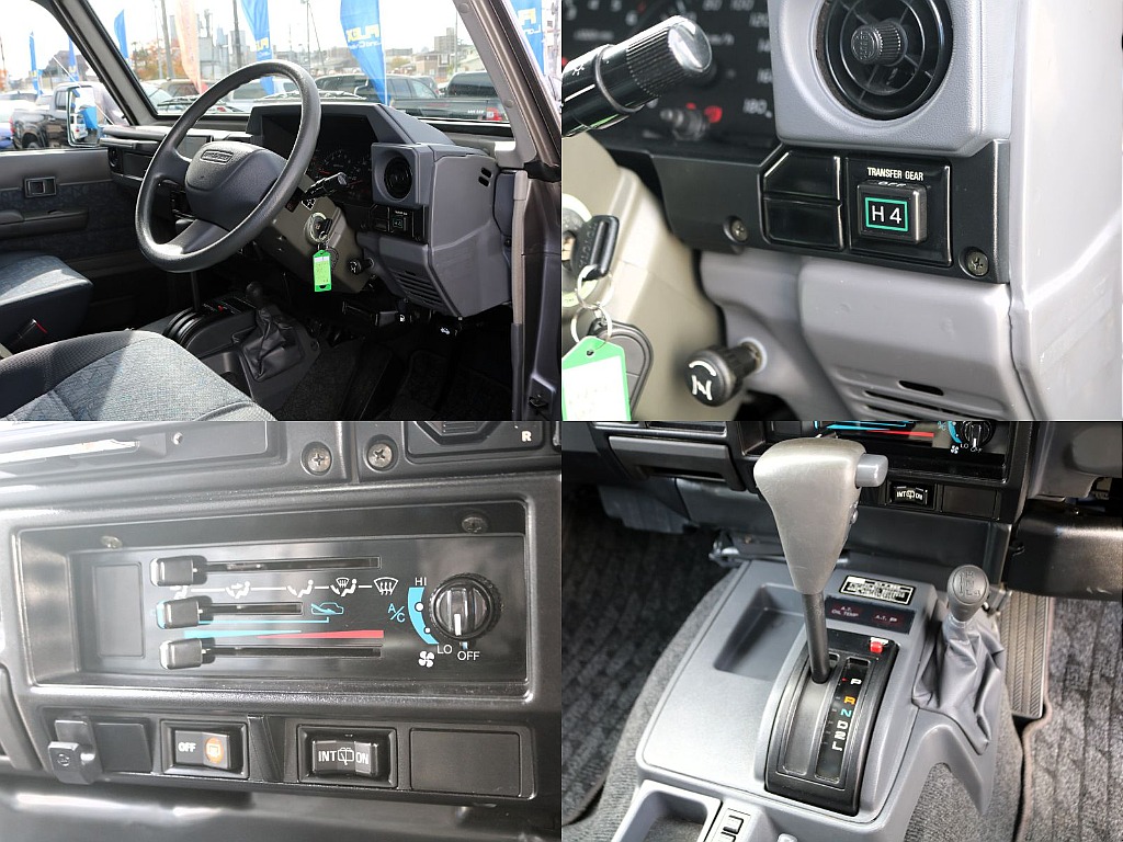 ステアリングは純正ステアリングになっております。