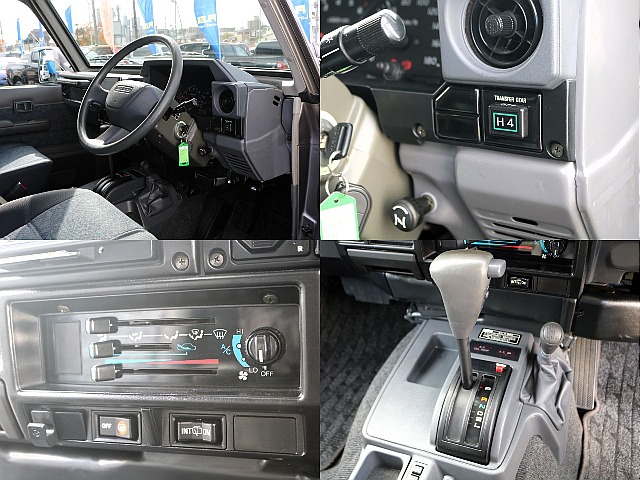 ステアリングは純正ステアリングになっております。